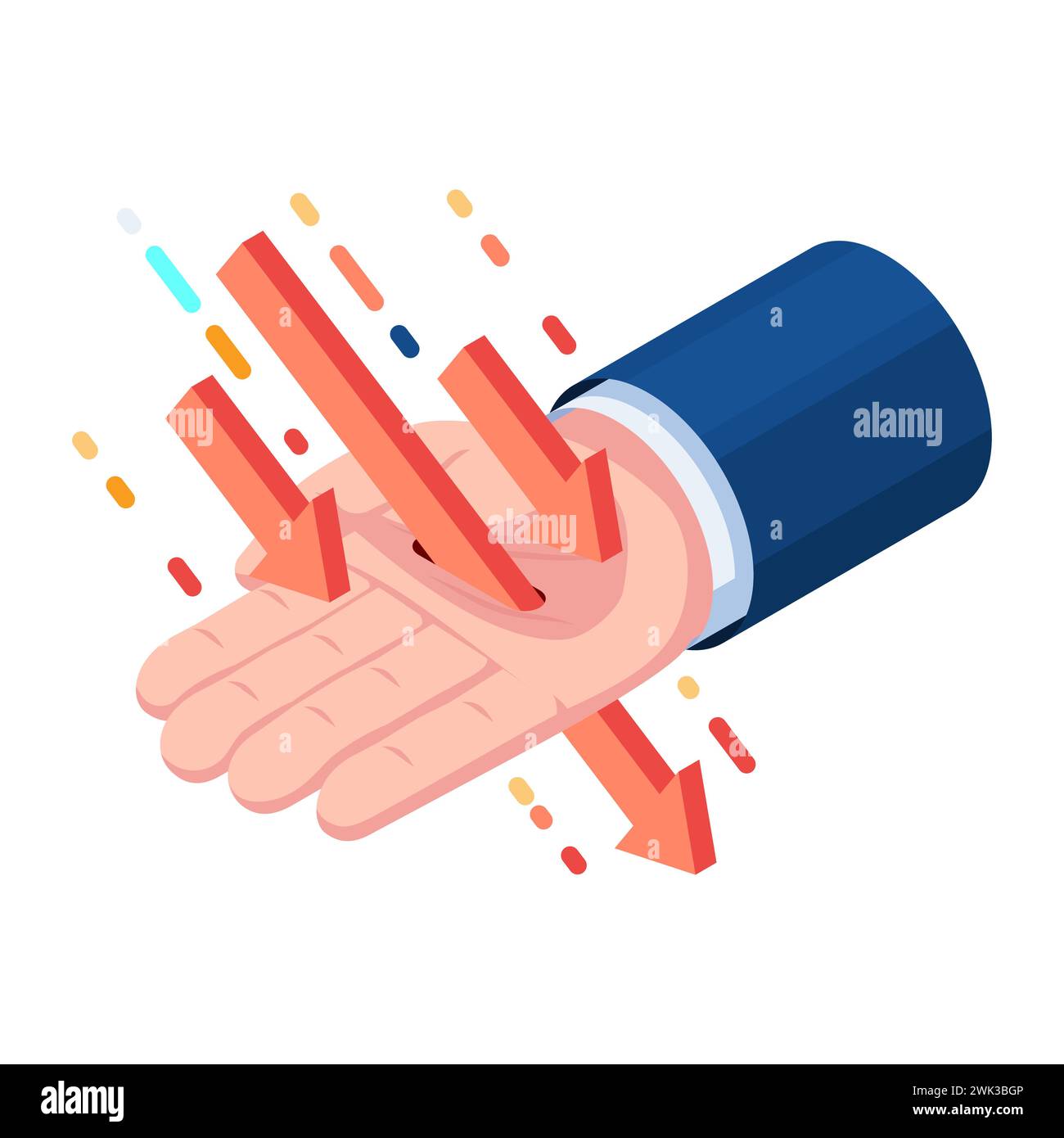 Profit through risk Stock Vector Images - Alamy
