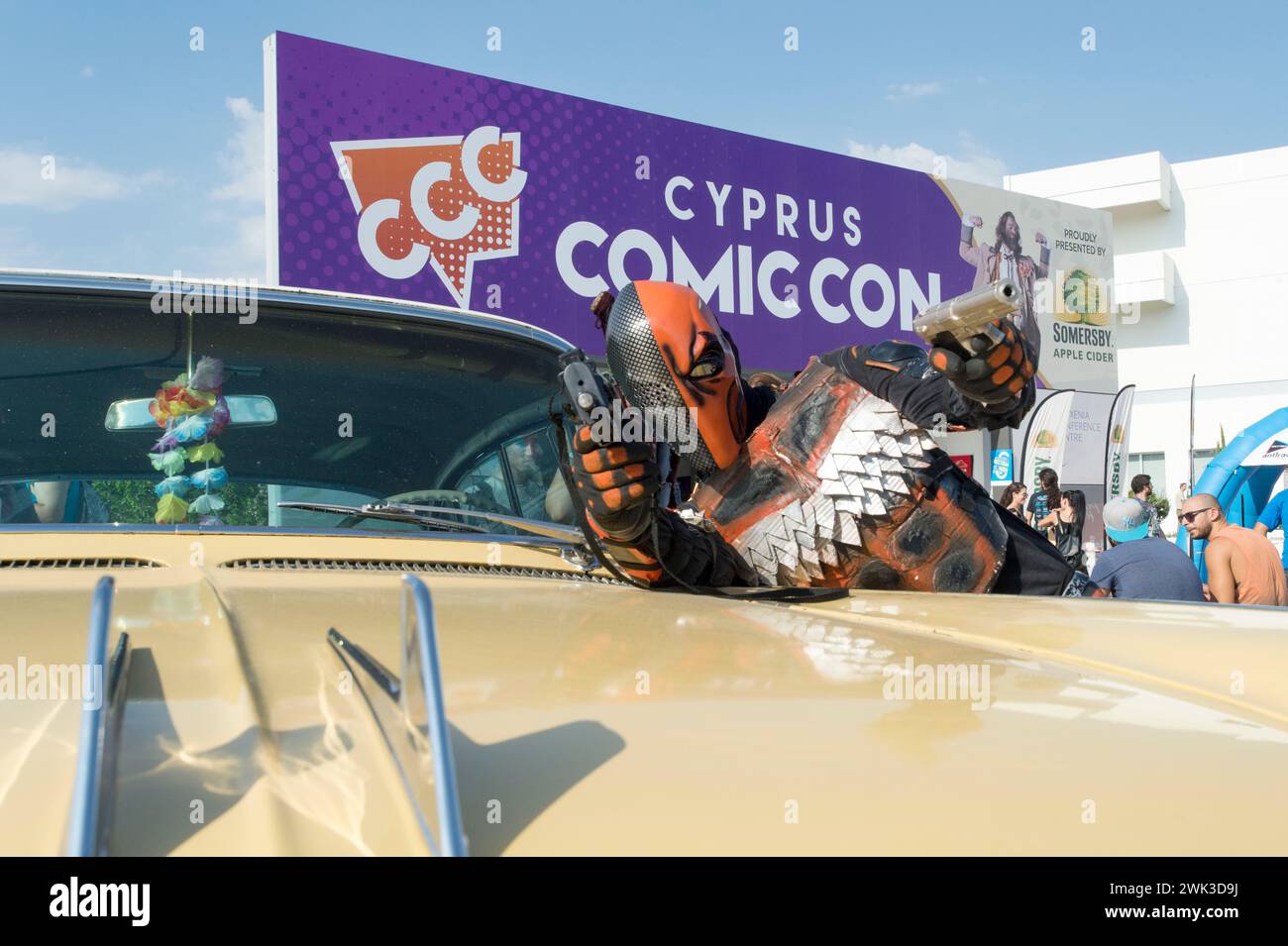 Cyprus Comic Convention in Nicosia, Cyprus Stock Photo