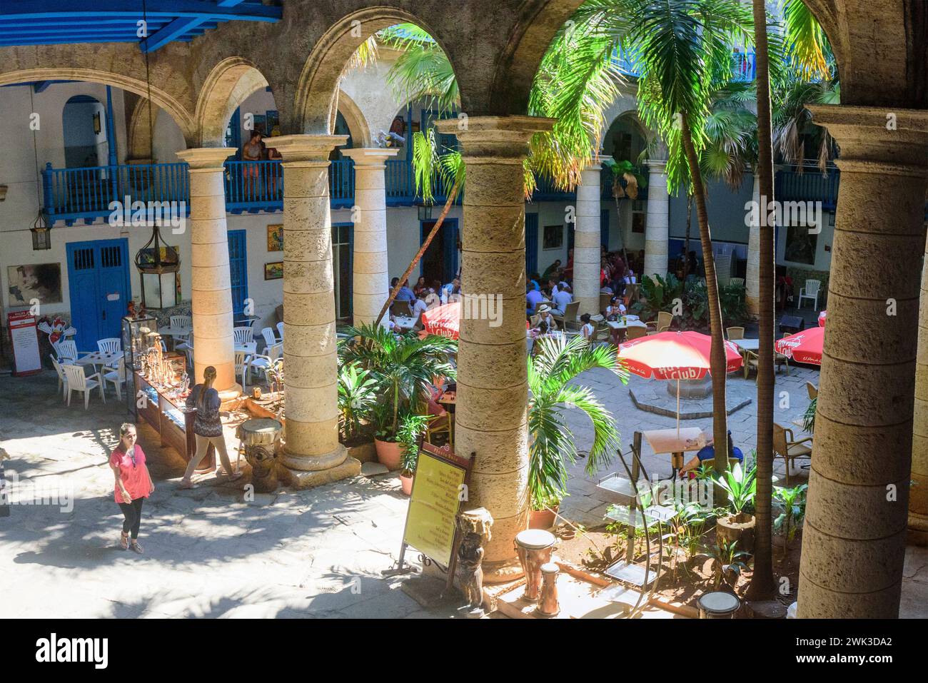 The Palace of Handicrafts in Old Havana. Stock Photo