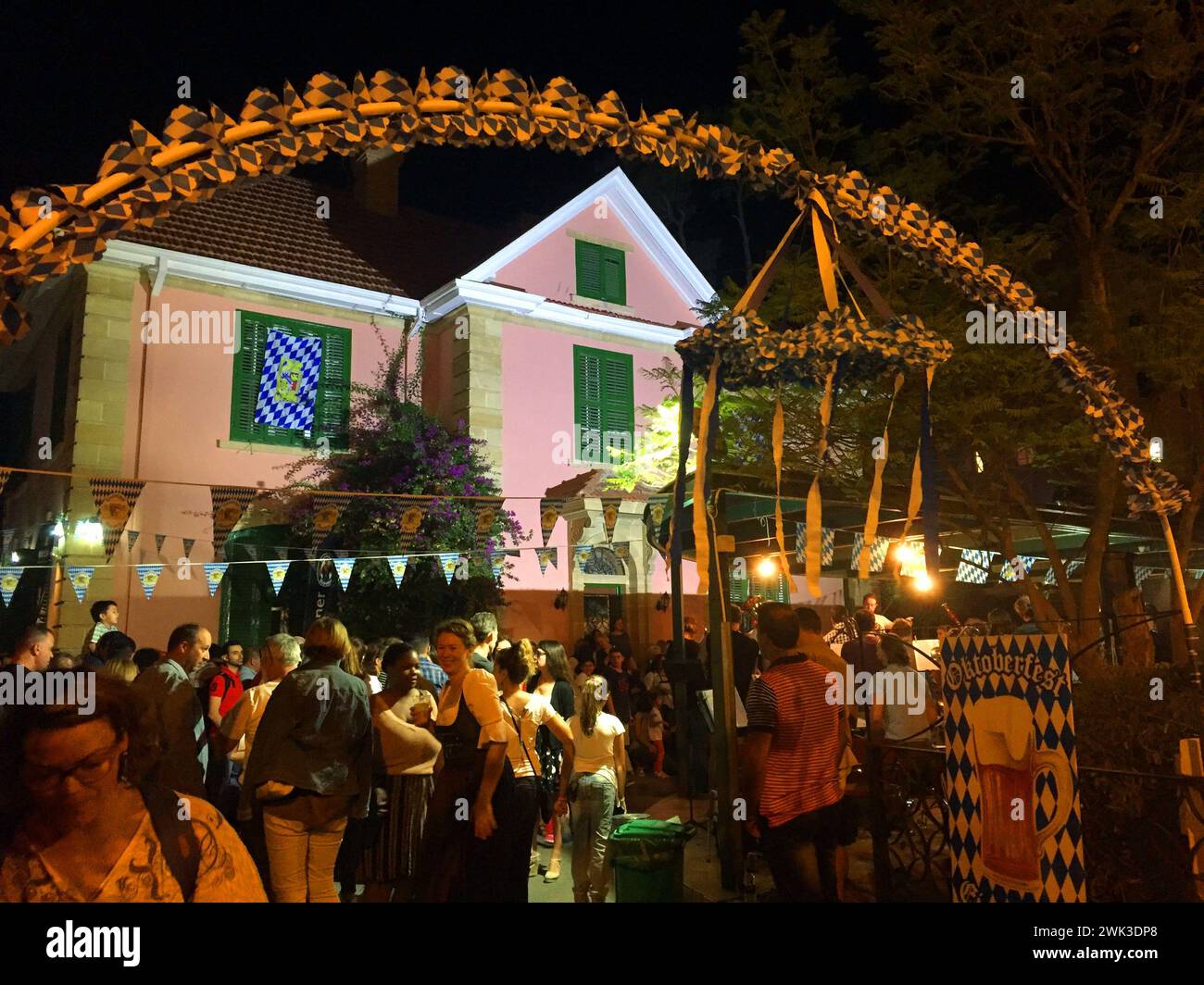 Oktoberfest at Goethe-Institut Nicosia. Stock Photo