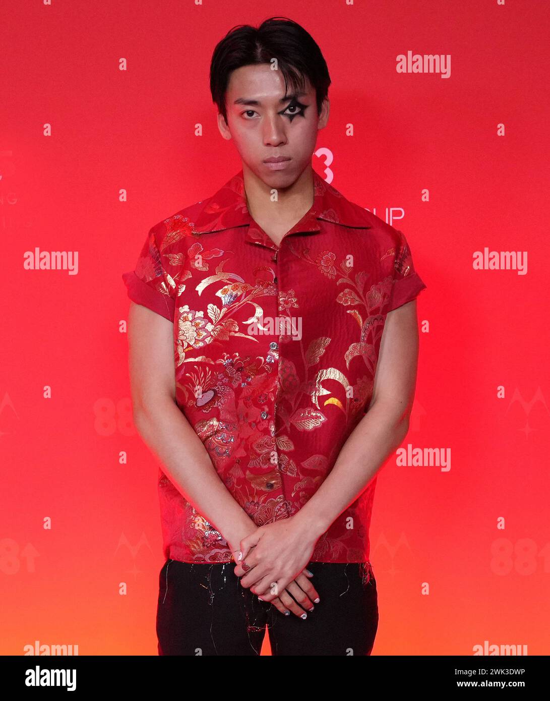 Mad Tsai arrives at the 88rising's Moonrise Gala held at Milk Studios ...