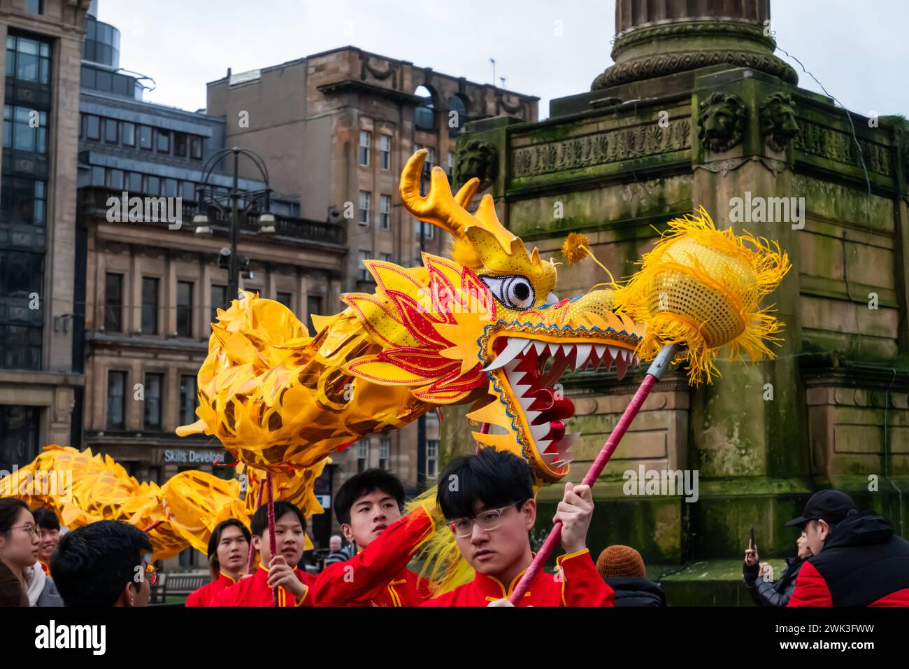 Glasgow, Scotland, UK. 18th February, 2024. Chinese New Year