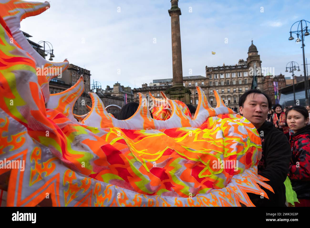 Glasgow, Scotland, UK. 18th February, 2024. Chinese New Year