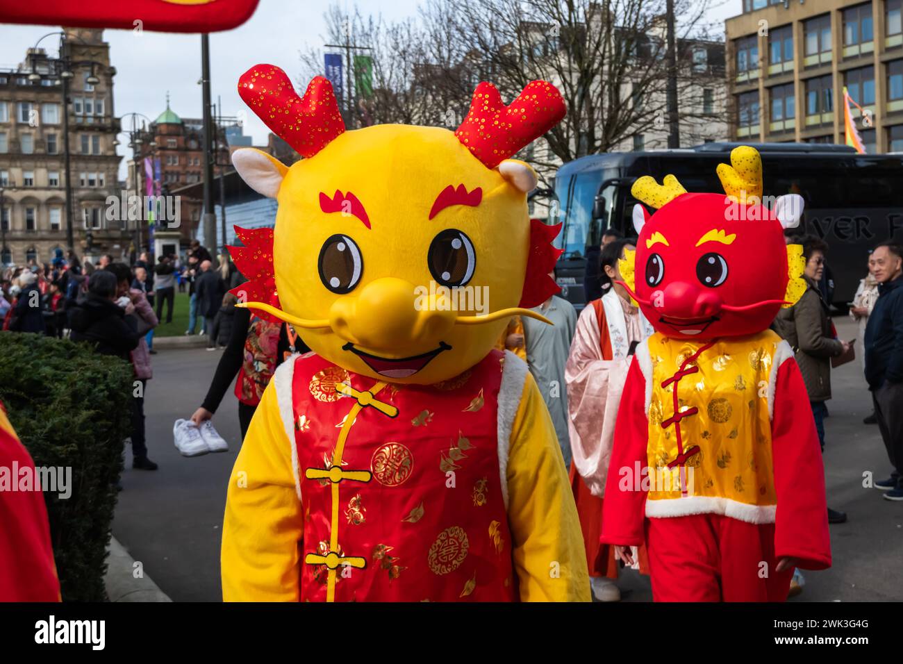 Glasgow, Scotland, UK. 18th February, 2024. Chinese New Year