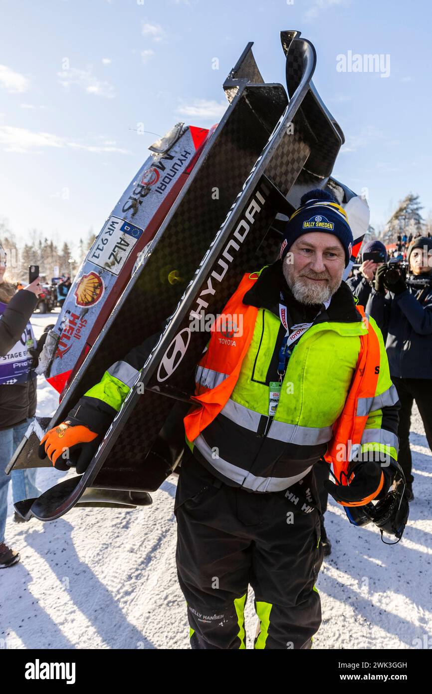 ambiance during the Rally Sweden 2024, 2nd round of the 2024 WRC World