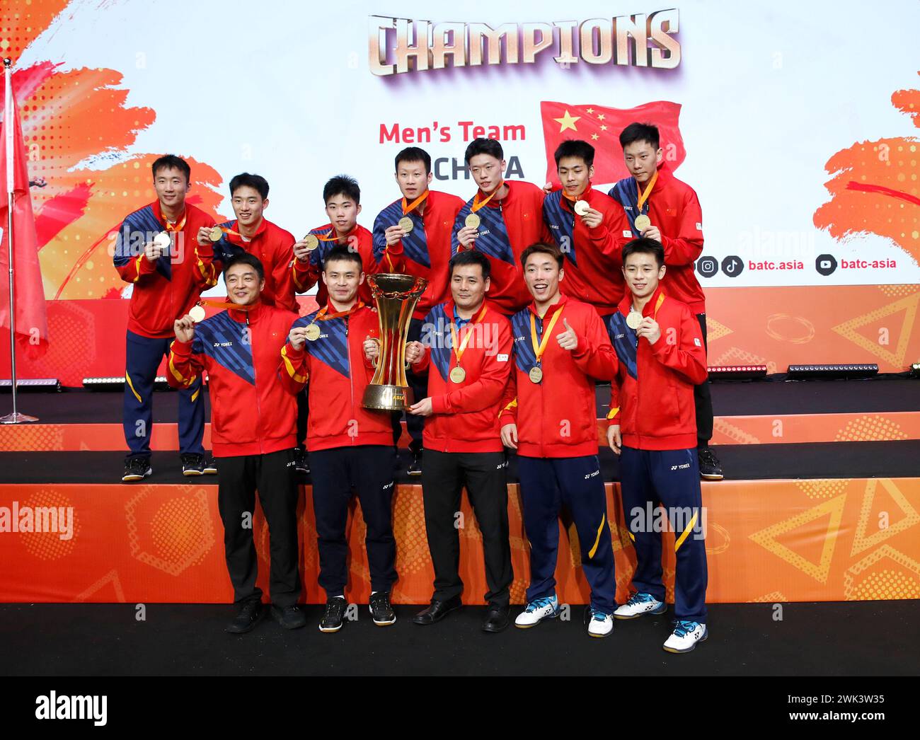 Badminton asia team championships 2024 hires stock photography and