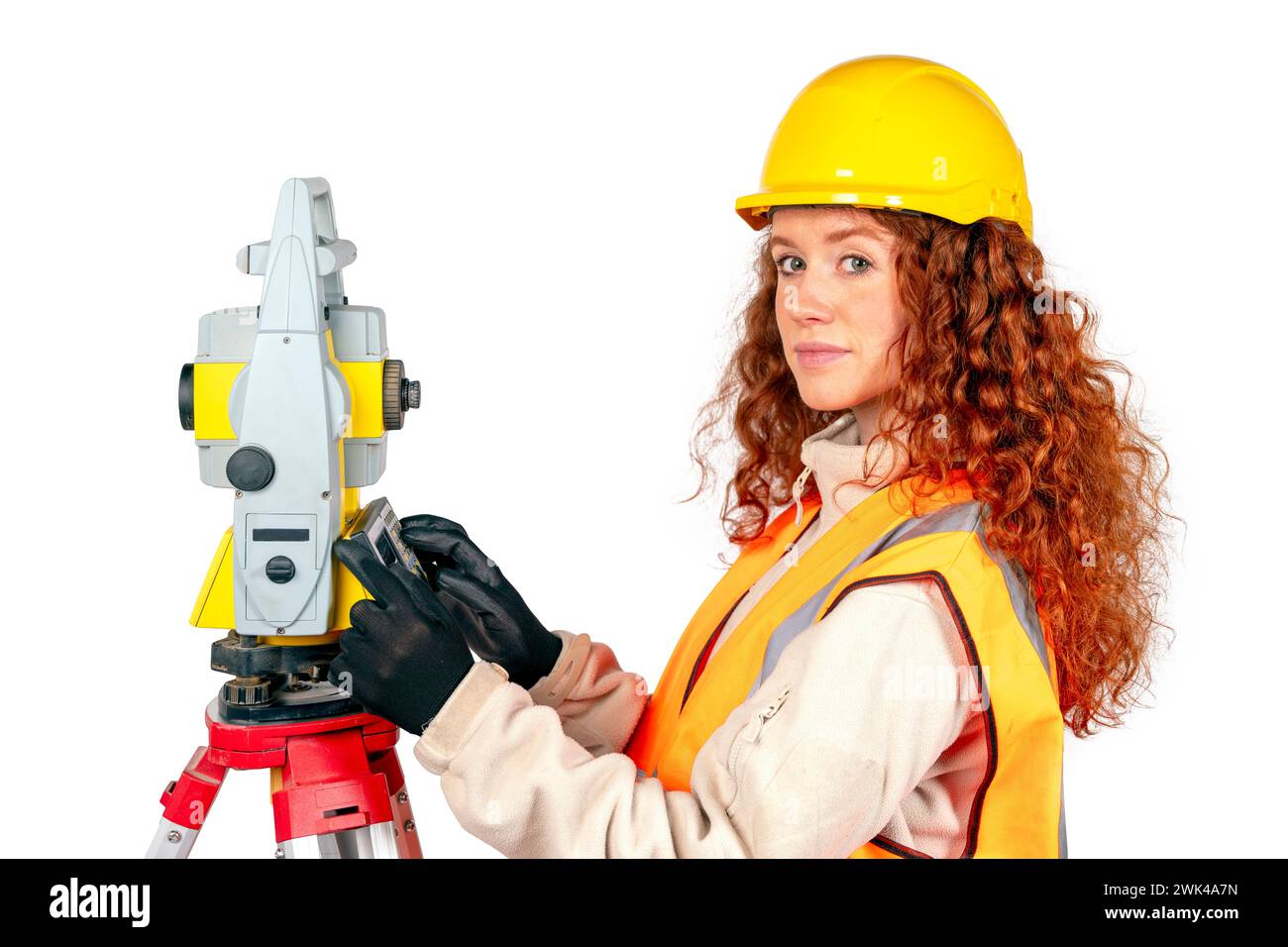 Total station isolated hi-res stock photography and images - Alamy