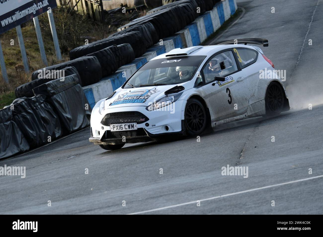 Dunfermline, UK. 18th Feb, 2024. Border Ecosse Car Club - Grant Construction Knockhill Stages 18 Feb 2024 -Top 5 Finisher, Provisional results 1 Car 1, Hugh Brunton/Terry Mallin Total Time 49:37 2 Car 5, Peter Stewart/Kerrie MacGillivray Total Time 50:45 diff  1:08 3 Car 3, Ian Forgan/Chris Lees Total Time 51:11 diff  0:26 4 Car 4, Barry Groundwater/Ashleigh Will Total Time 51:35 diff  0:24 5 Car 6, Ross McFadzean/Cameron Dunn Total Time 51:37 diff  0:02 ( Credit: Rob Gray/Alamy Live News Stock Photo