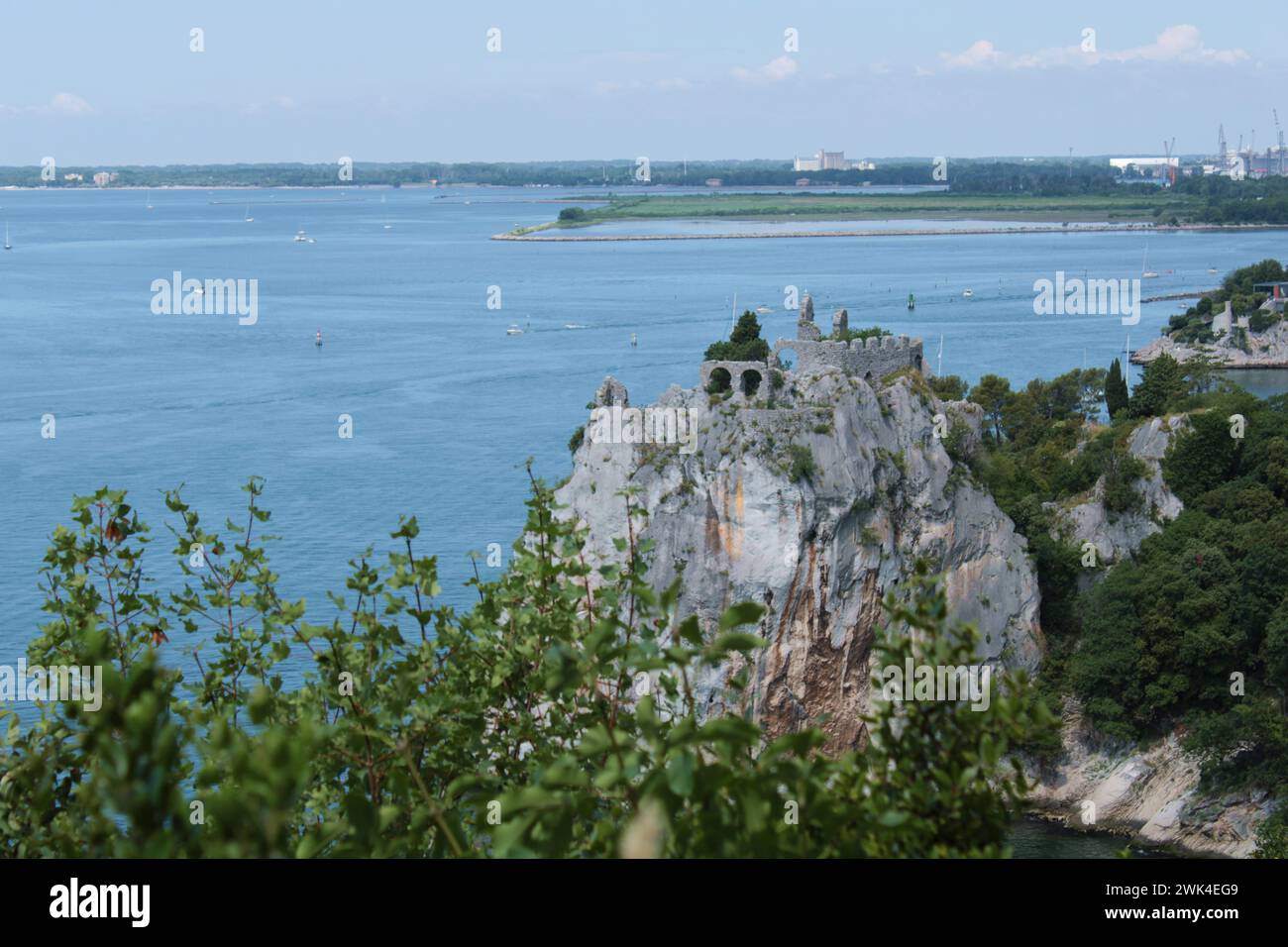 Castel ecchio, Duino Stock Photo