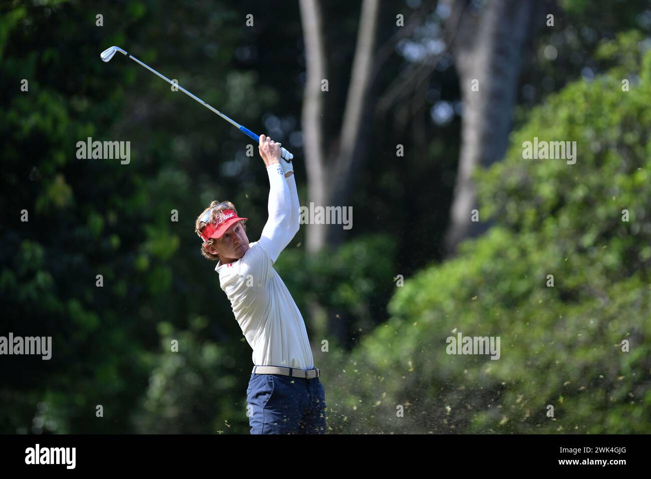 SERDANG FEB 18 Jared Du Toit of Canada shot his tee at the 2nd hole