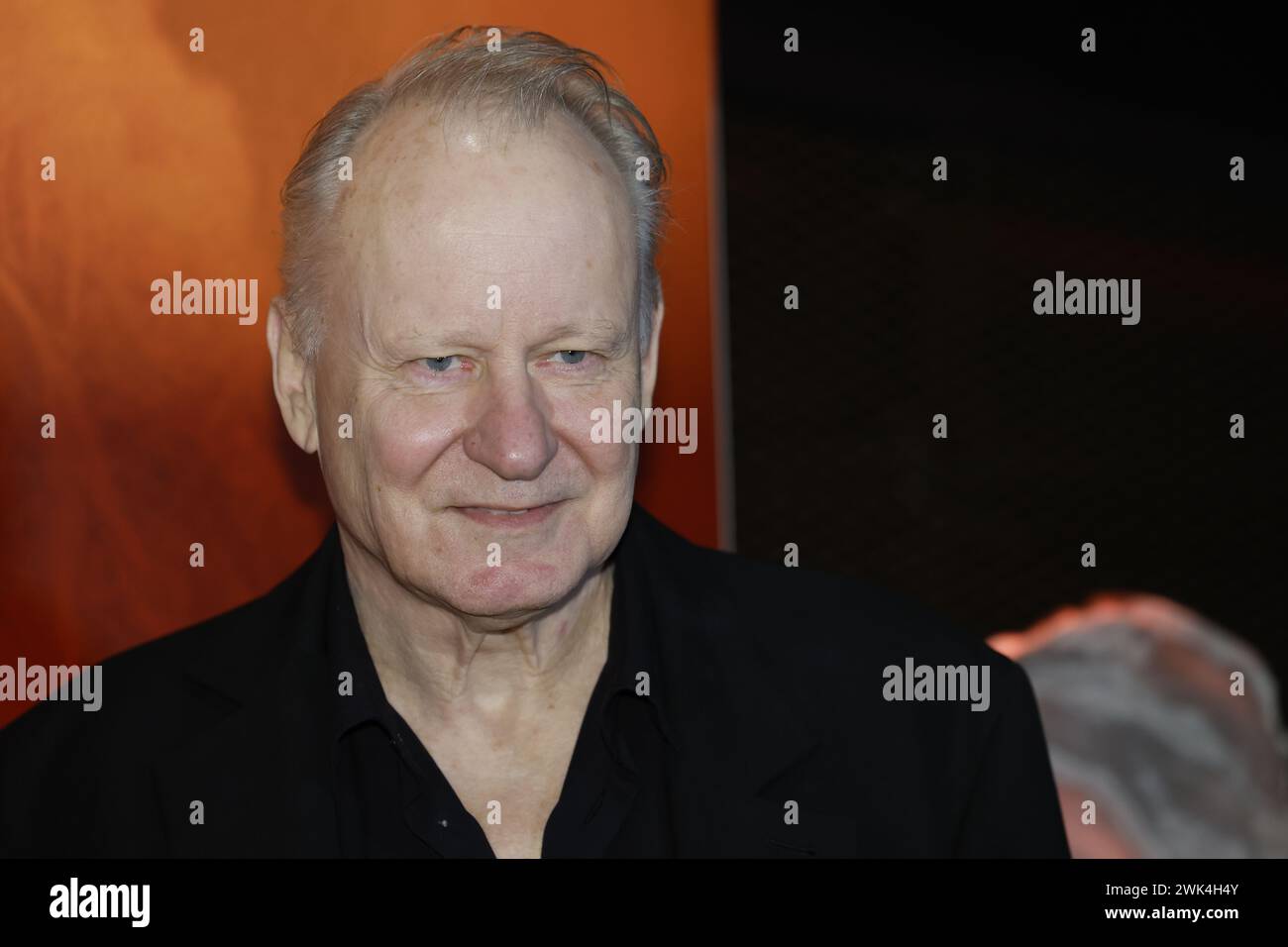 Swedish actor Stellan Skarsgard arrives to the Sweden premiere of the
