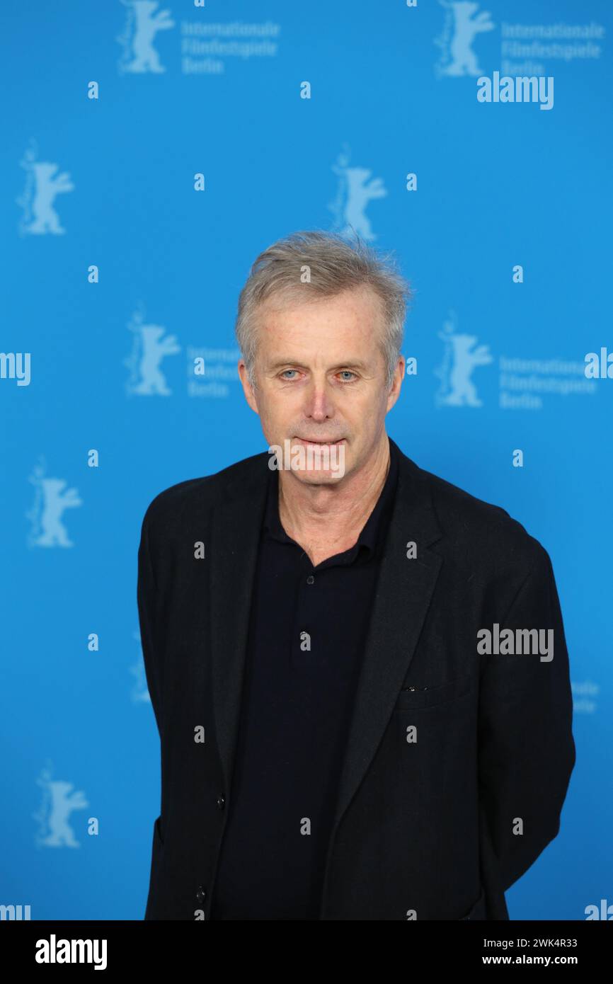 Berlin, Germany, 18th February 2024, Director, Screenwriter Bruno Dumont at the photo call for the film The Empire (L’Empire) at the 74th Berlinale International Film Festival. Photo Credit: Doreen Kennedy / Alamy Live News. Stock Photo
