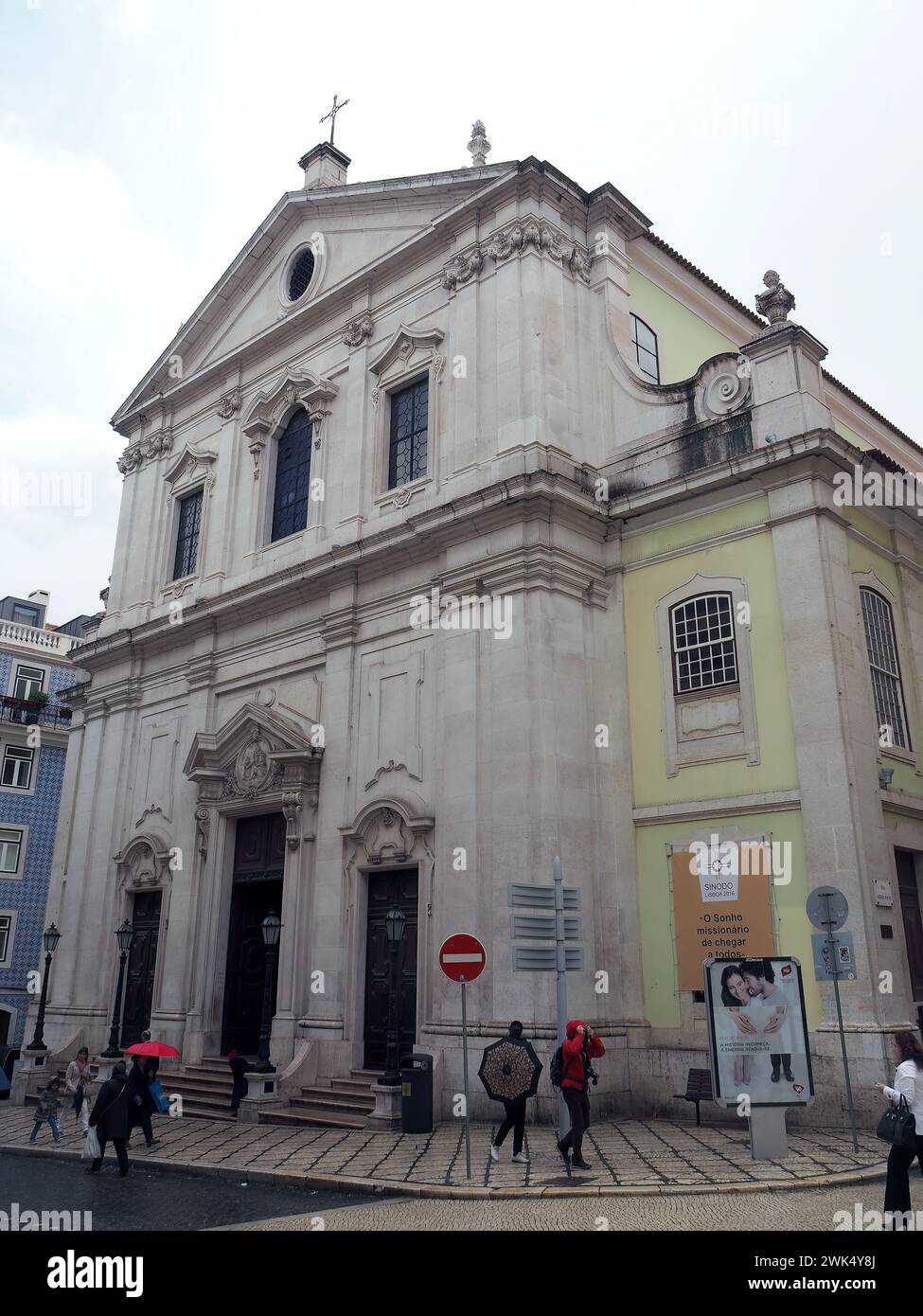 Igreja de nossa senhora dos martires hires stock photography and