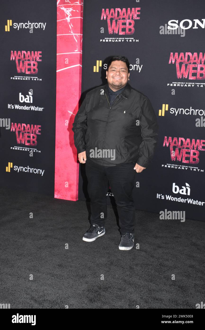 Los Angeles, California, USA 12th February 2024 Leo Gonzalez attends the World Premiere of Sony