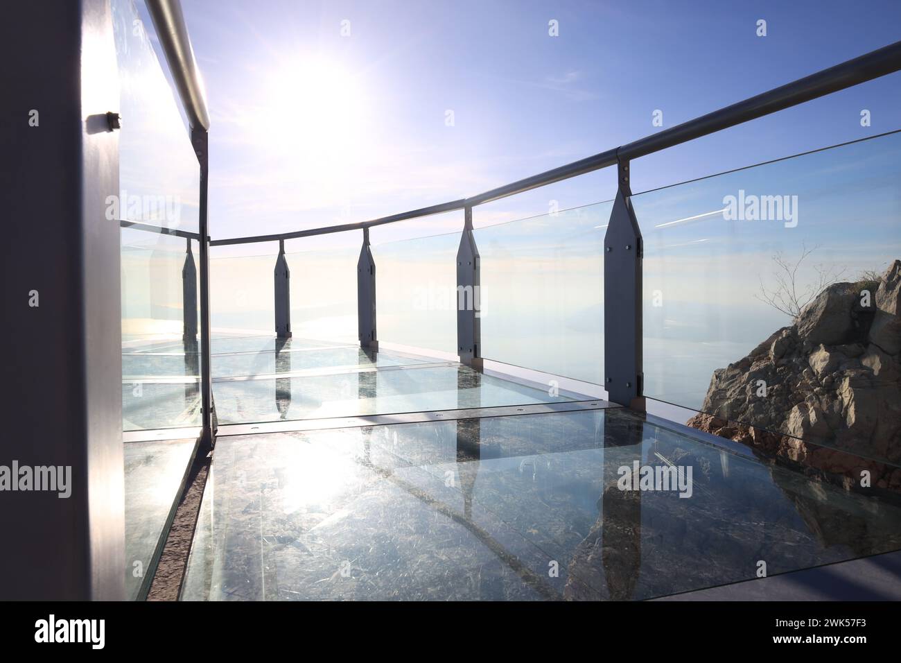 Amazing landscape from observation platform hi-res stock photography ...
