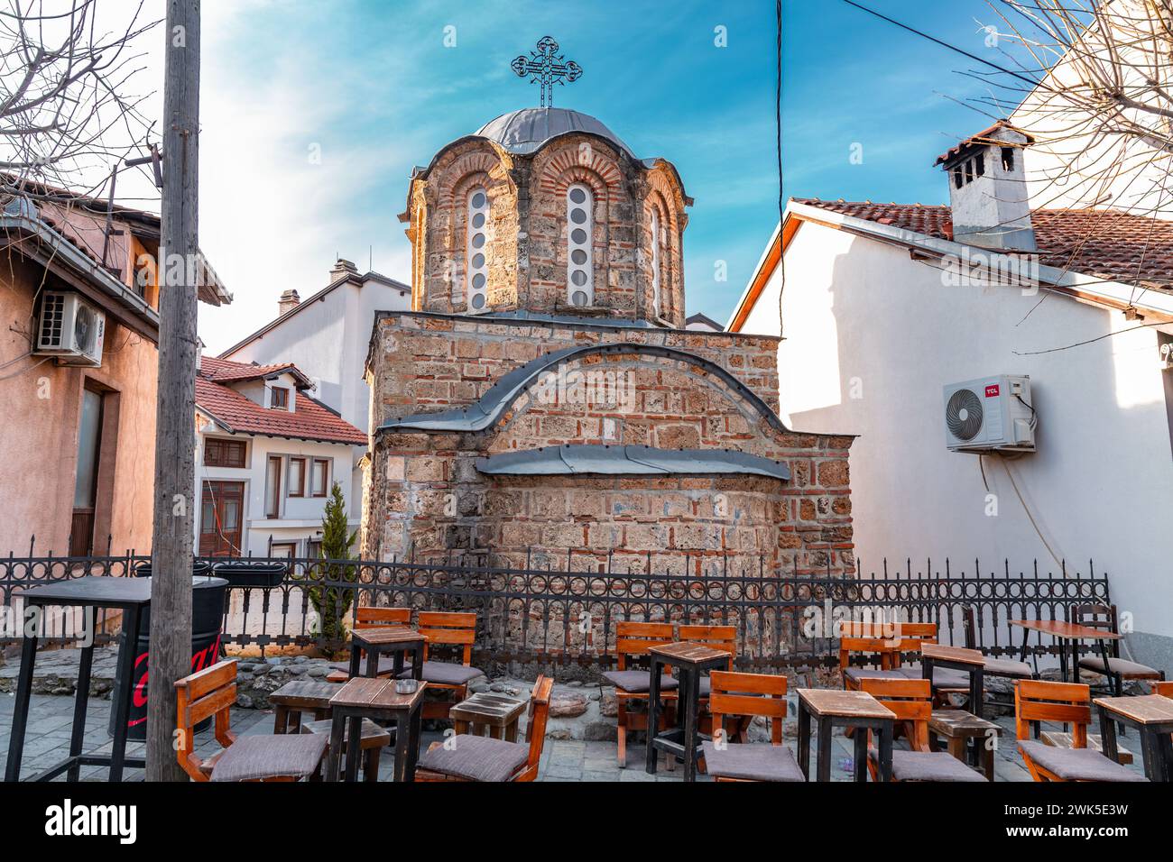 Prizren, Kosovo - 6 FEB 2024: Traditional Ottoman architecture and ...