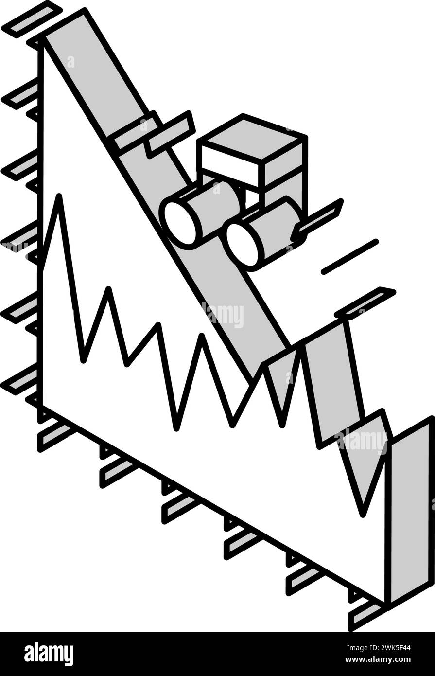 noise vibration infographic isometric icon vector illustration Stock ...