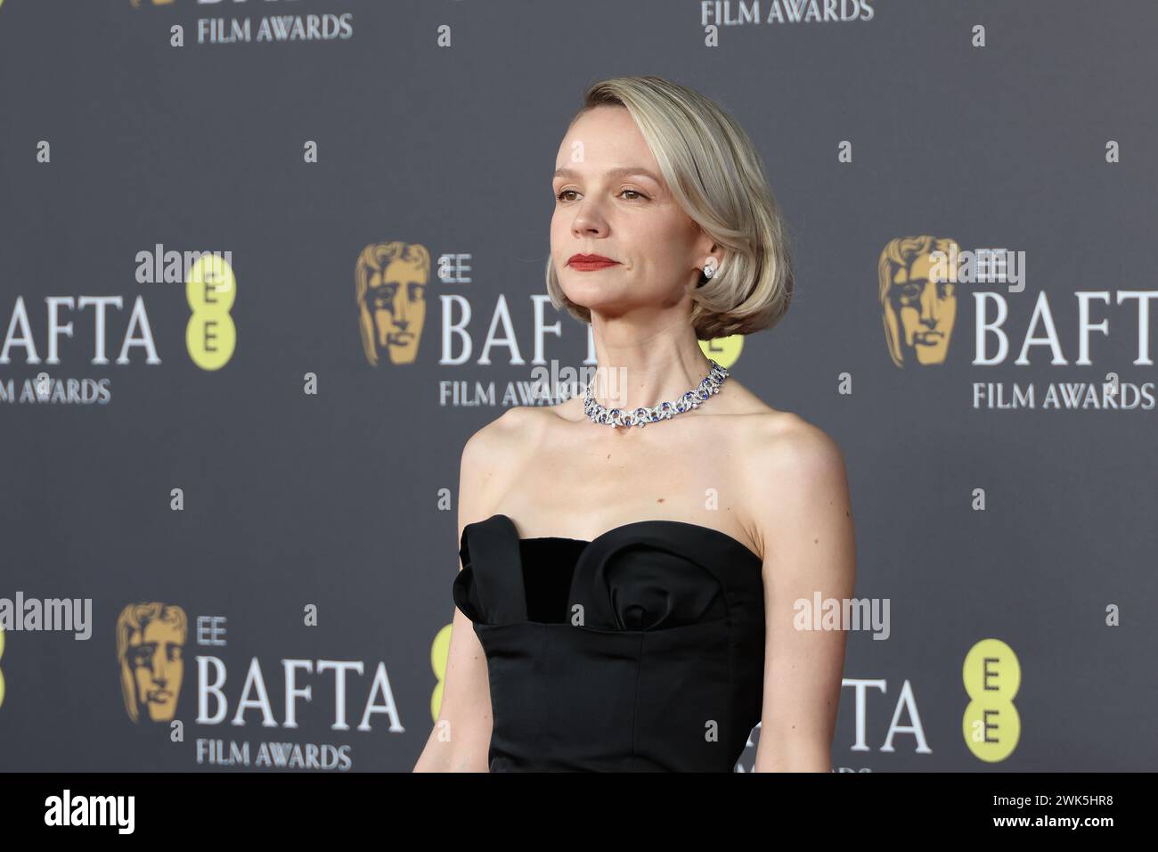Carey Mulligan, 2024 EE BAFTA Film Awards, The Royal Festival Hall, Southbank Centre, London, UK