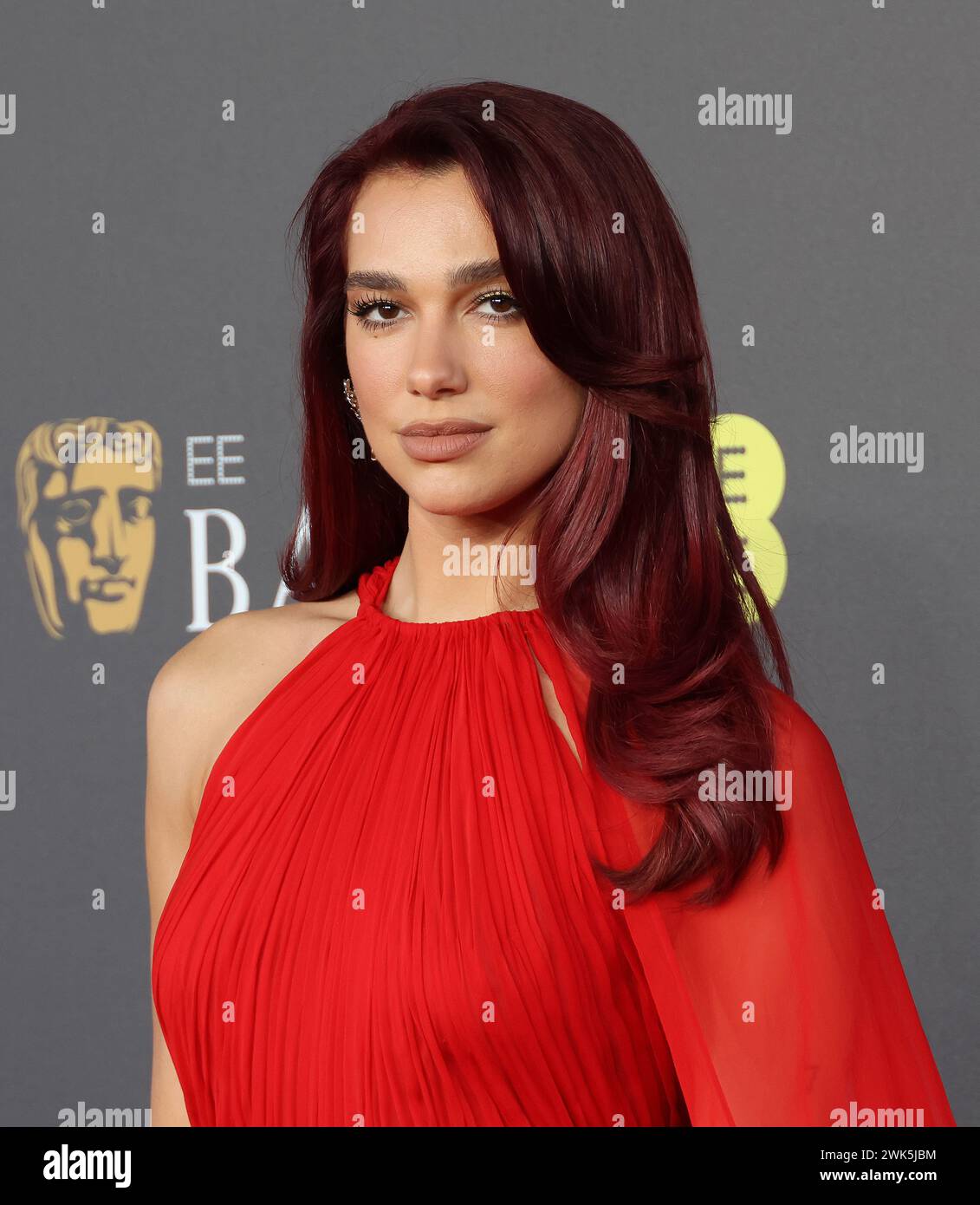 Dua Lipa, 2025 EE BAFTA Film Awards, The Royal Festival Hall, Southbank