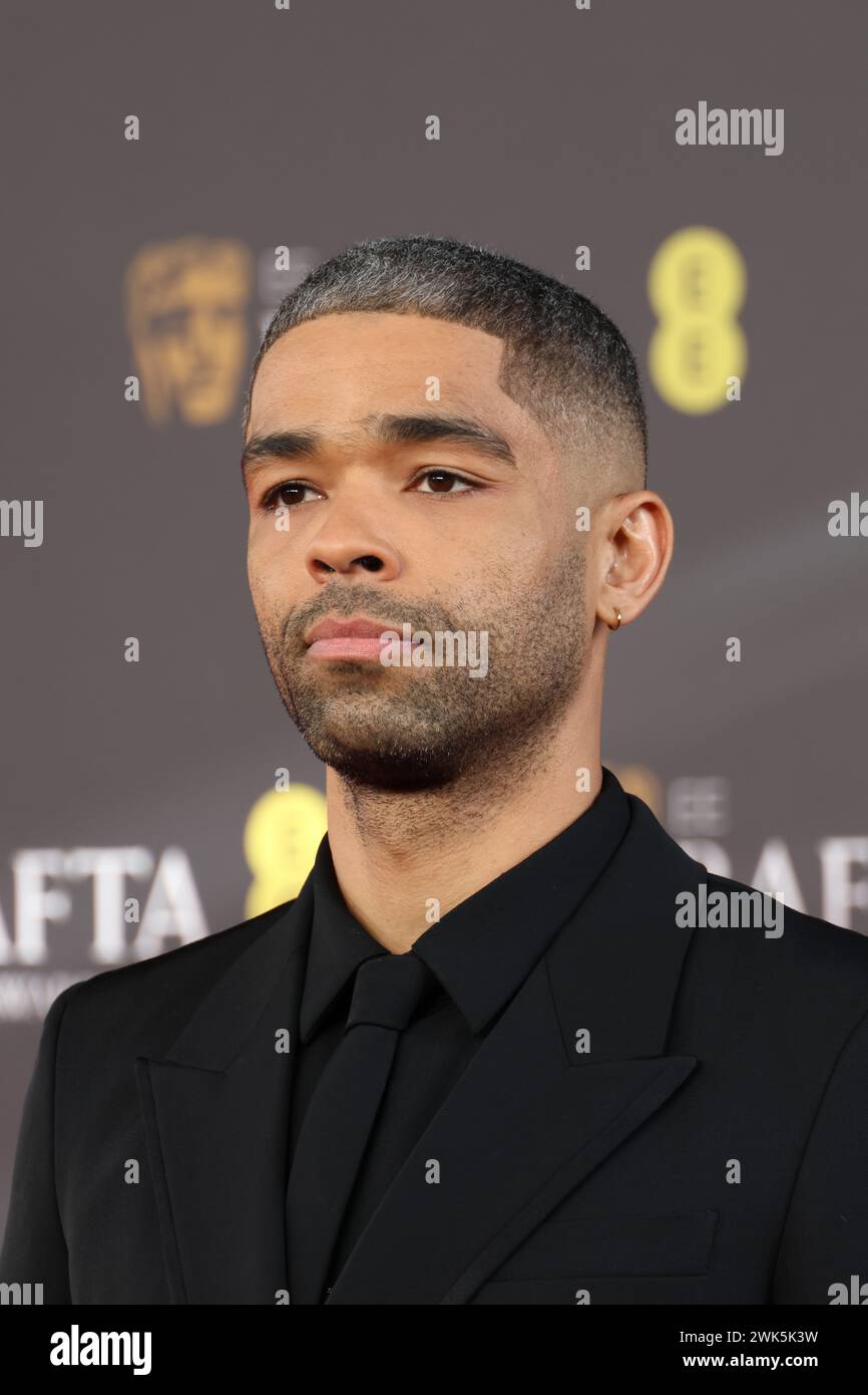 Kingsley Ben-Adir, 2024 EE BAFTA Film Awards, The Royal Festival Hall ...