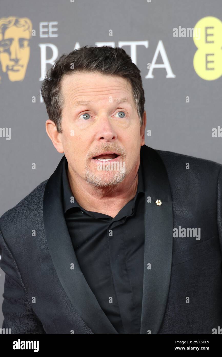 Michael J. Fox, 2024 EE BAFTA Film Awards, The Royal Festival Hall, Southbank Centre, London, UK