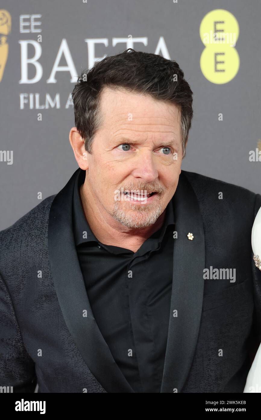 Michael J. Fox, 2024 EE BAFTA Film Awards, The Royal Festival Hall, Southbank Centre, London, UK