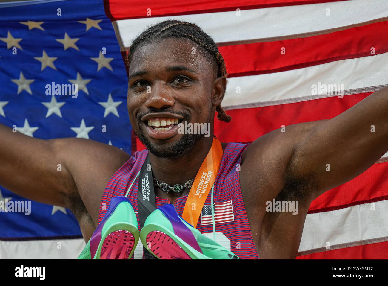 Noah Lyles Flag Hi-res Stock Photography And Images - Alamy