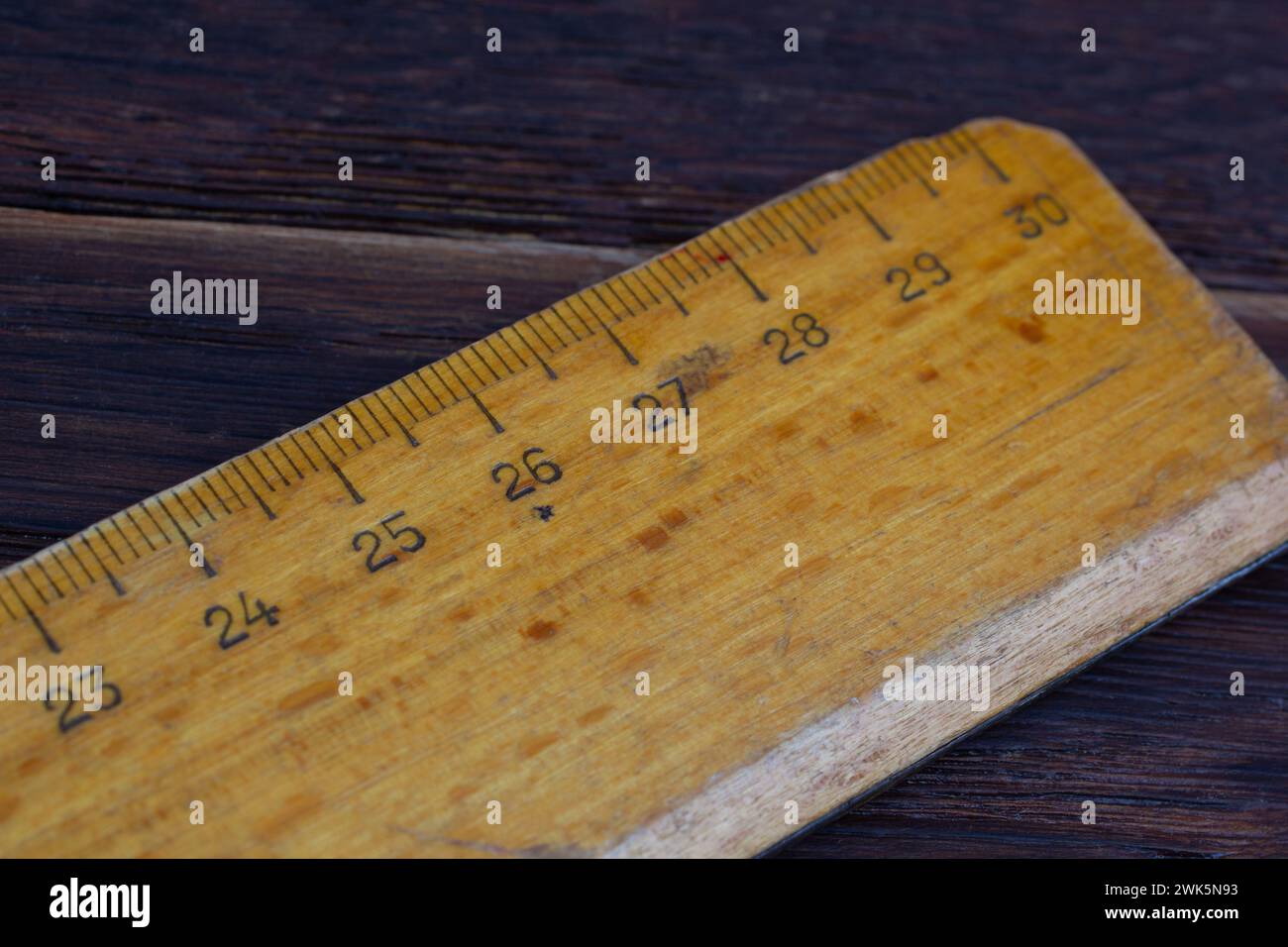 Old Level Ruler Image Vintage old school ruler hi-res stock photography and images - Alamy