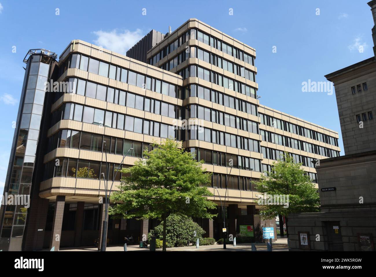 Fountain Precinct Office Building in Barkers Pool Sheffield City centre