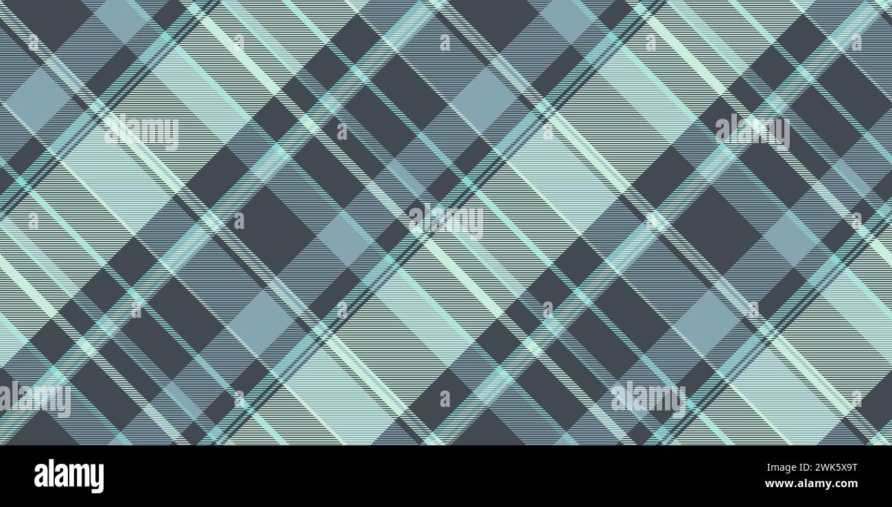 Bandanna plaid textile seamless, infinity background pattern vector ...