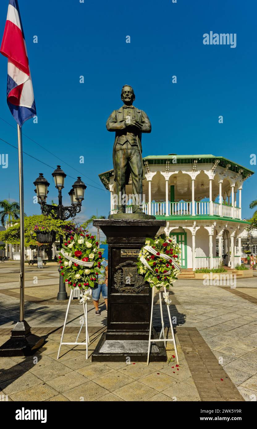 DOMINICAN REPUBLIC - January 1, 2024: The Dominican Republic occupies