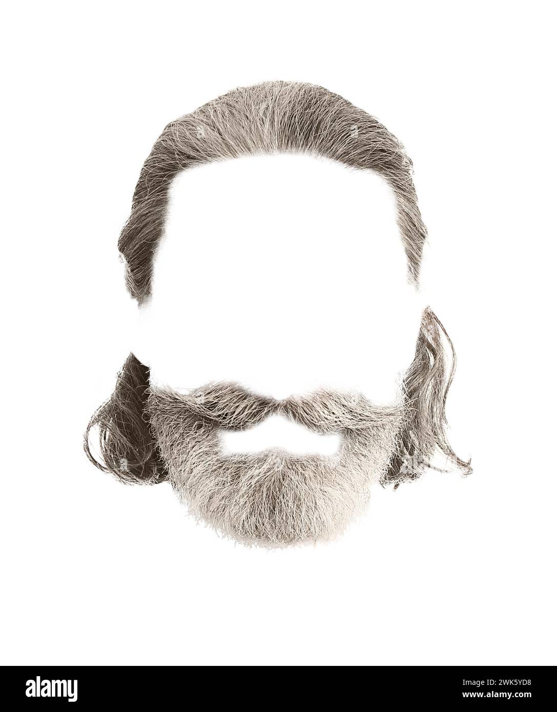 Portrait old mans Cut Out Stock Images & Pictures - Alamy