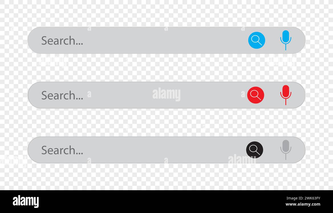 Search bar icon, Search here, Search bar for ui. Search bar vector ...