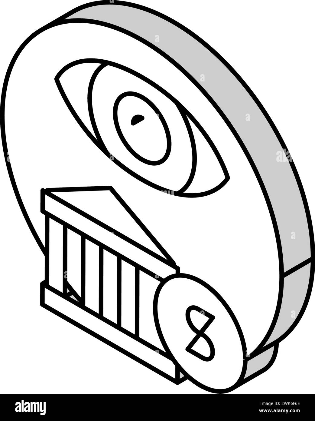 insurance claims isometric icon vector illustration Stock Vector Image