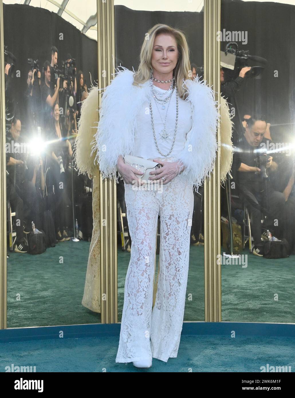 Los Angeles, United States. 18th Feb, 2024. Kathy Hilton attends the People's Choice Awards at the Barker Hangar in Santa Monica, California on Sunday, February 18, 2024. Photo by Jim Ruymen/UPI Credit: UPI/Alamy Live News Stock Photo