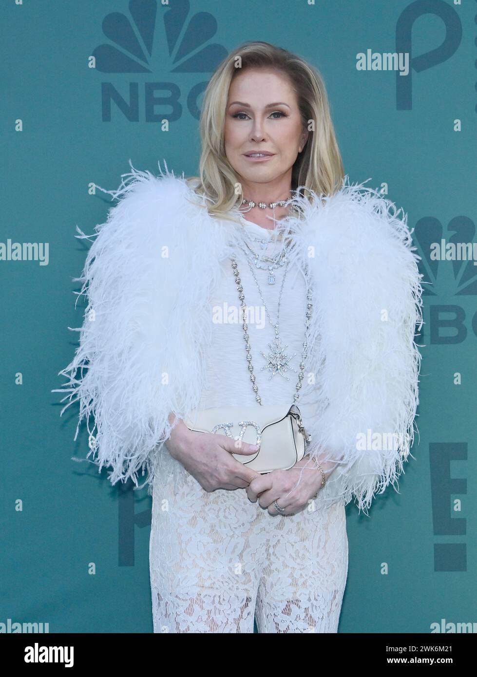 Los Angeles, United States. 18th Feb, 2024. Kathy Hilton attends the People's Choice Awards at the Barker Hangar in Santa Monica, California on Sunday, February 18, 2024. Photo by Jim Ruymen/UPI Credit: UPI/Alamy Live News Stock Photo