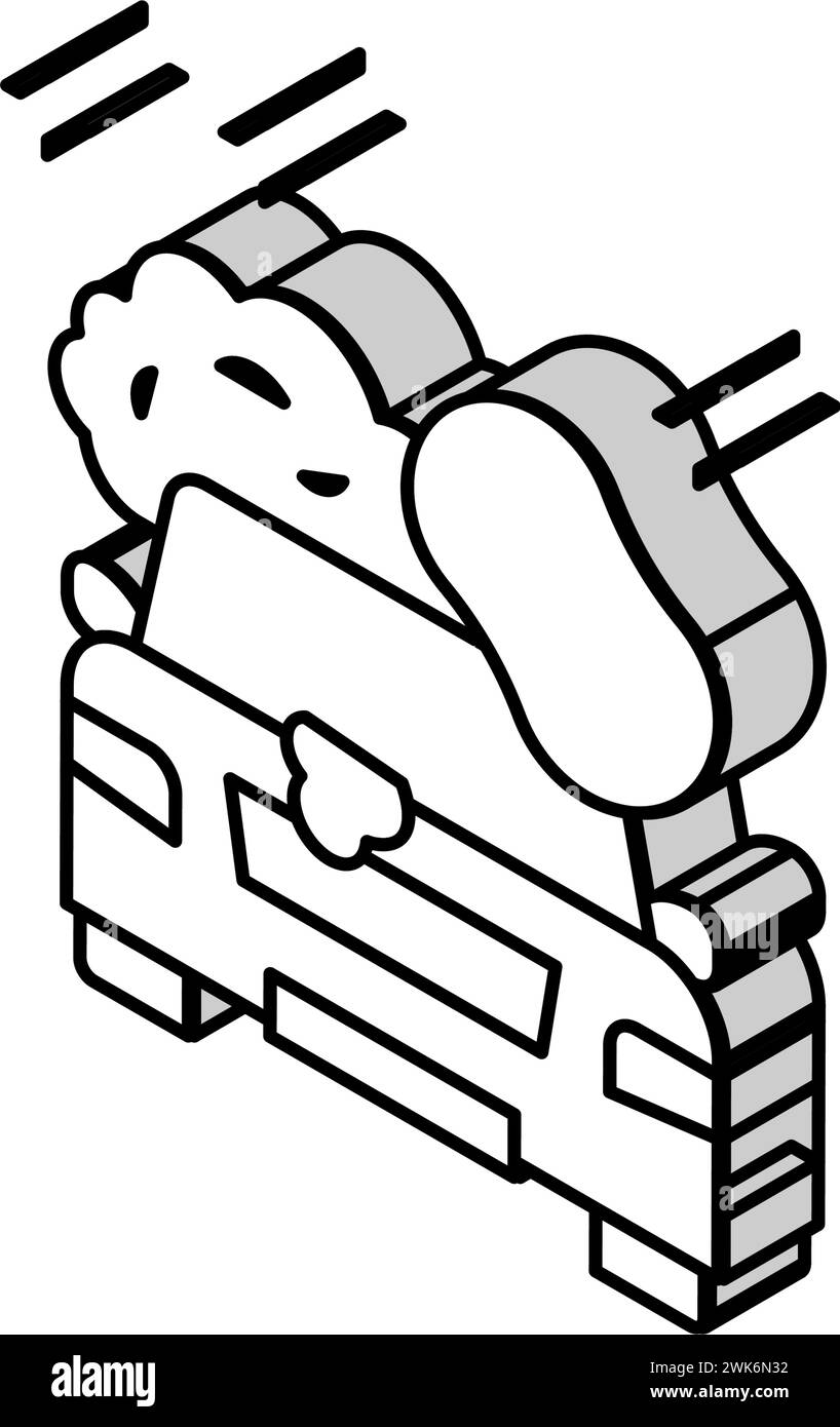 car washing isometric icon vector illustration Stock Vector Image & Art ...