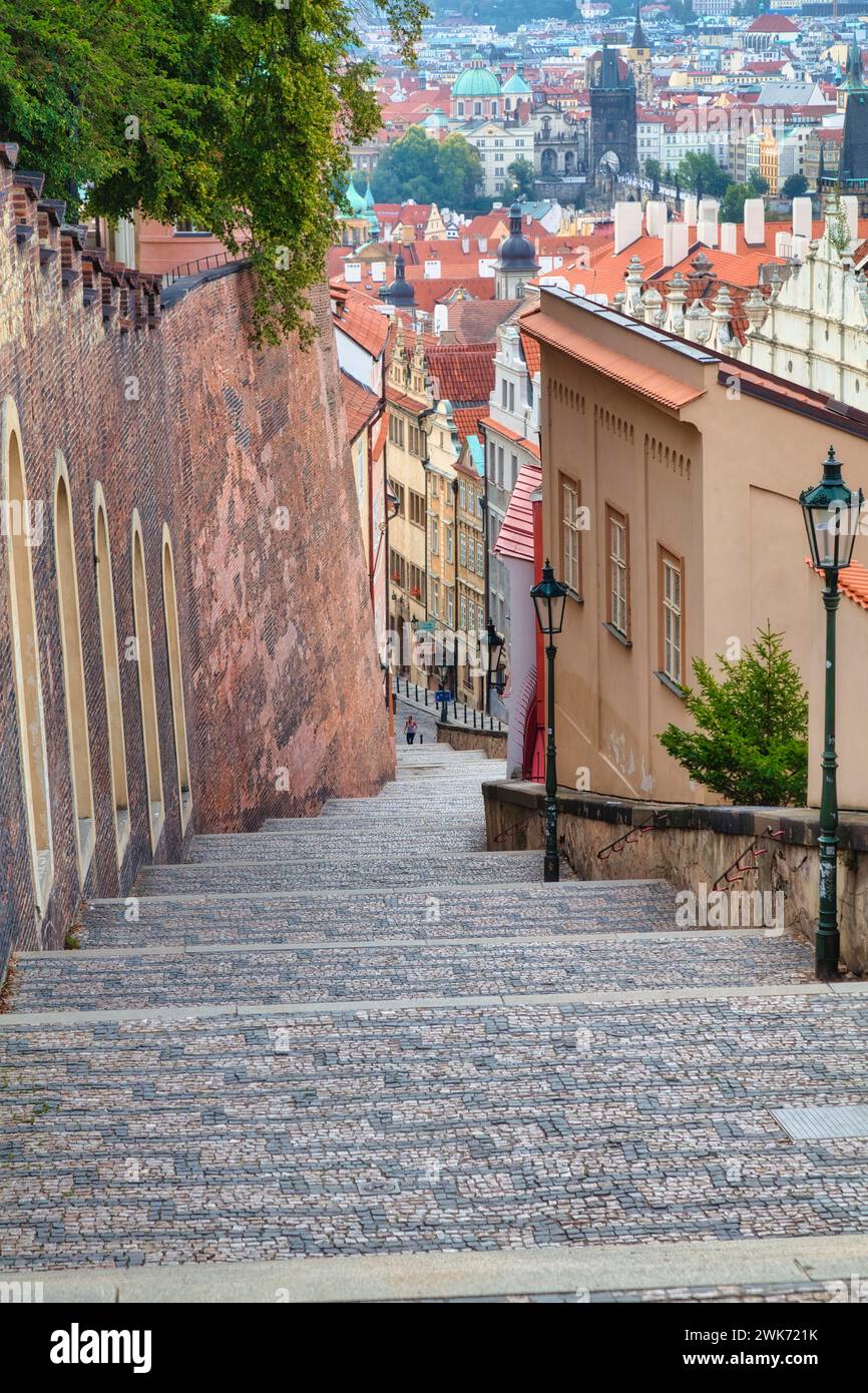 Old castle stairs prague hires stock photography and images Alamy