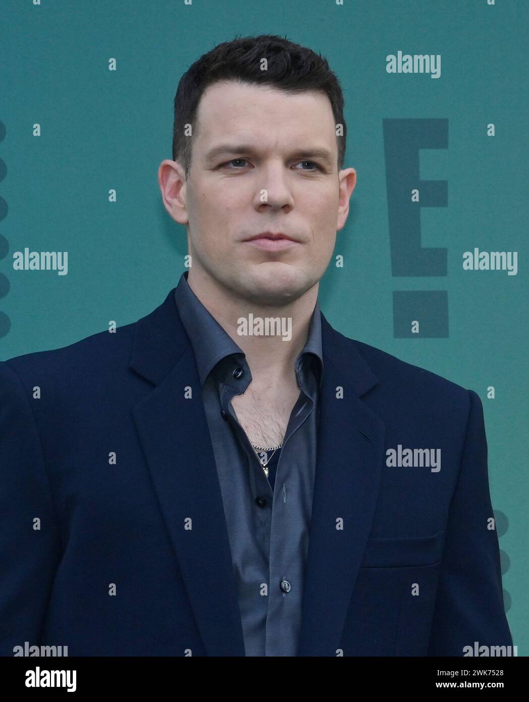 Los Angeles, United States. 18th Feb, 2024. Jake Lacy attends the People's Choice Awards at the Barker Hangar in Santa Monica, California on Sunday, February 18, 2024. Photo by Jim Ruymen/UPI Credit: UPI/Alamy Live News Stock Photo