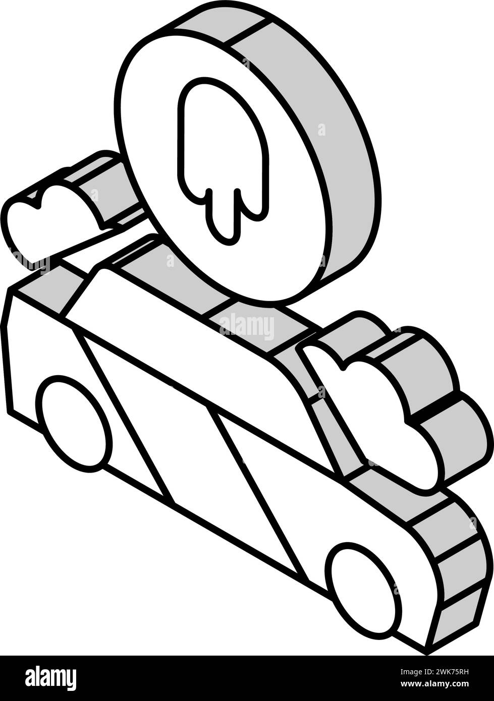 Custom paint job Black and White Stock Photos & Images - Alamy