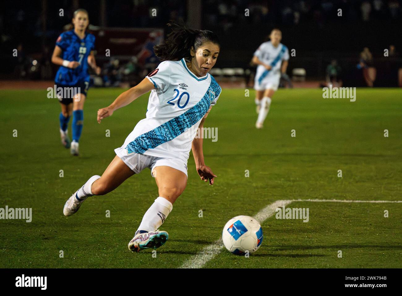 Guatemala defender Ana Martinez (20) during CONCACAF Women’s Gold Cup