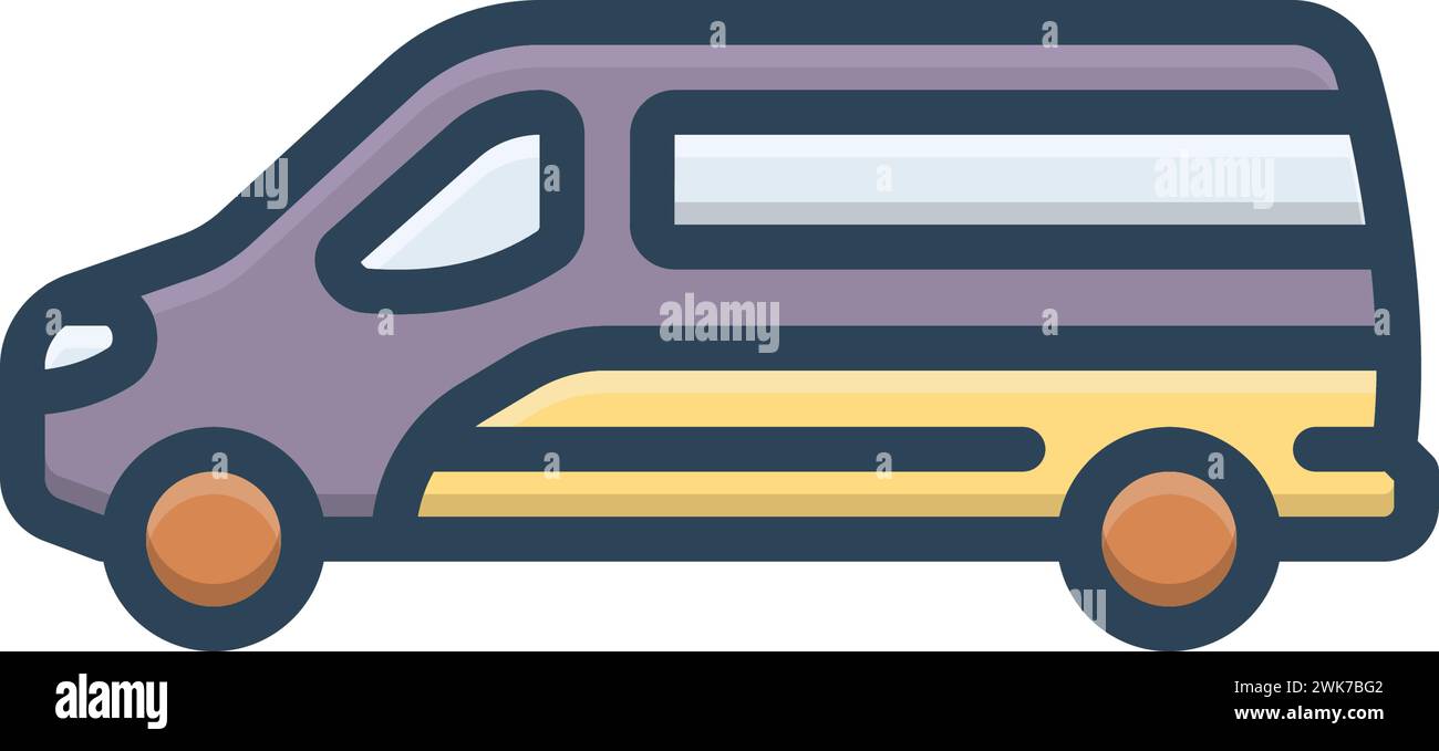 Icon for van,camper Stock Vector Image & Art - Alamy
