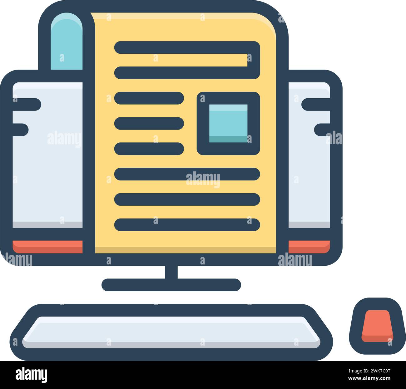Icon for curriculum,program Stock Vector Image & Art - Alamy