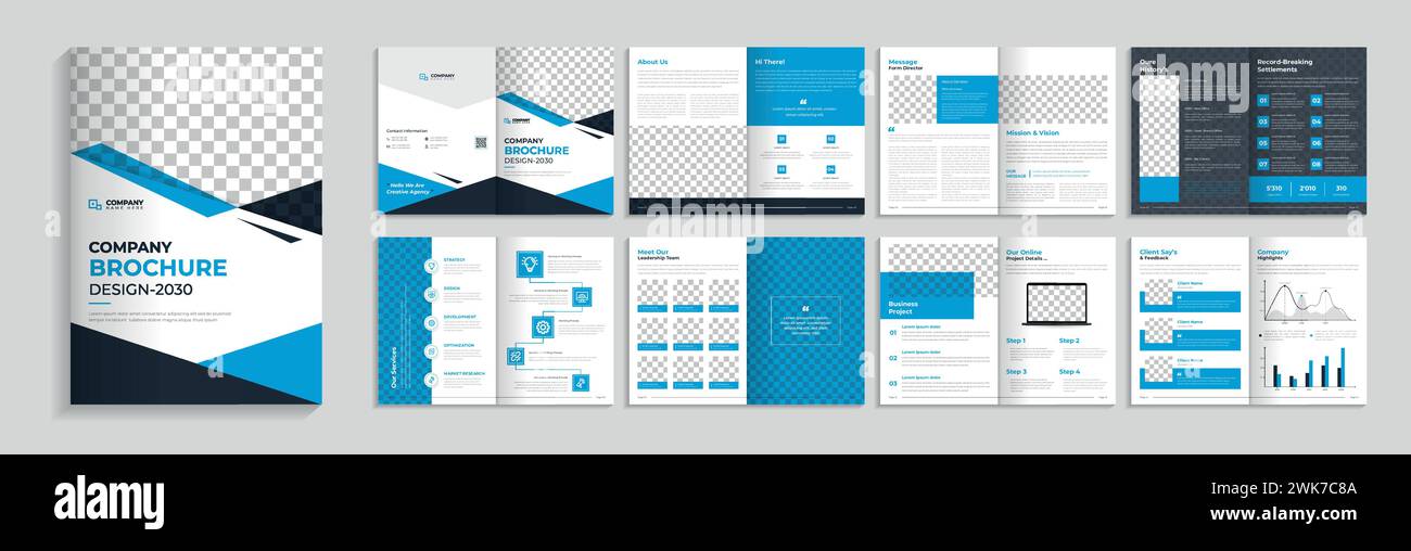 Brochure company brochure hires stock photography and images Alamy