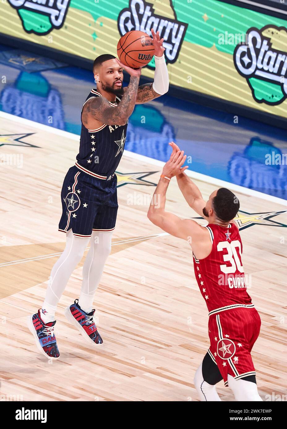 Damian lillard all star 2024 hi res stock photography and images Alamy