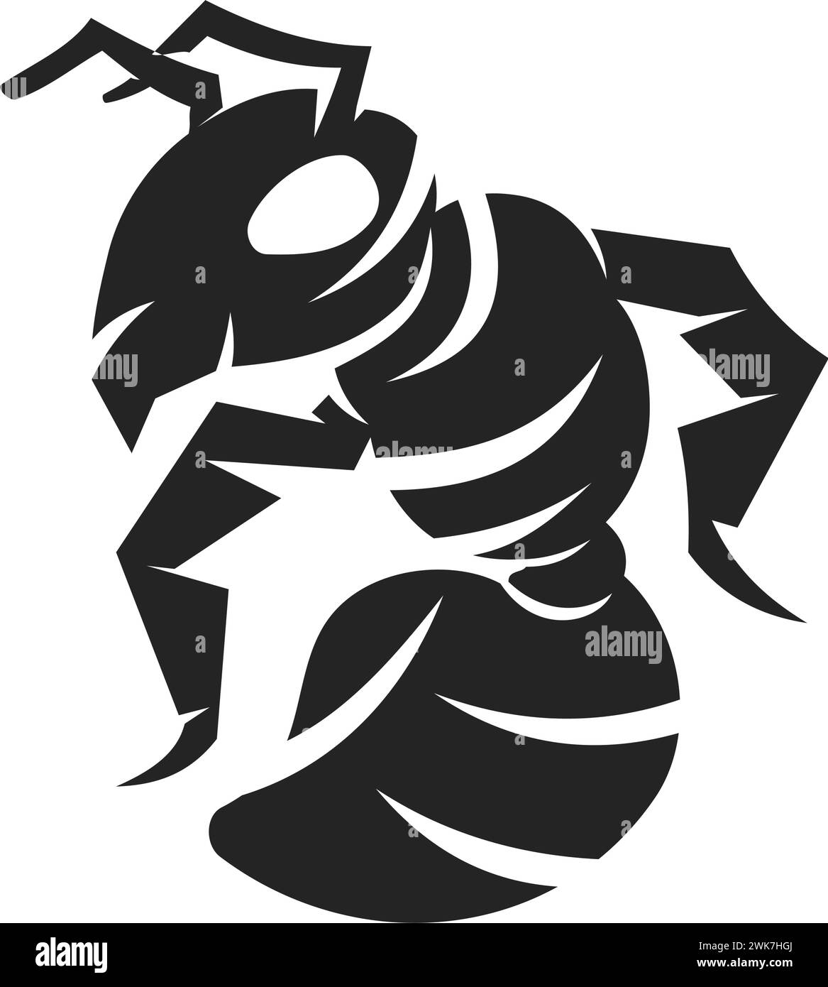 Ant Logo template Isolated. Brand Identity. Icon Abstract Vector ...