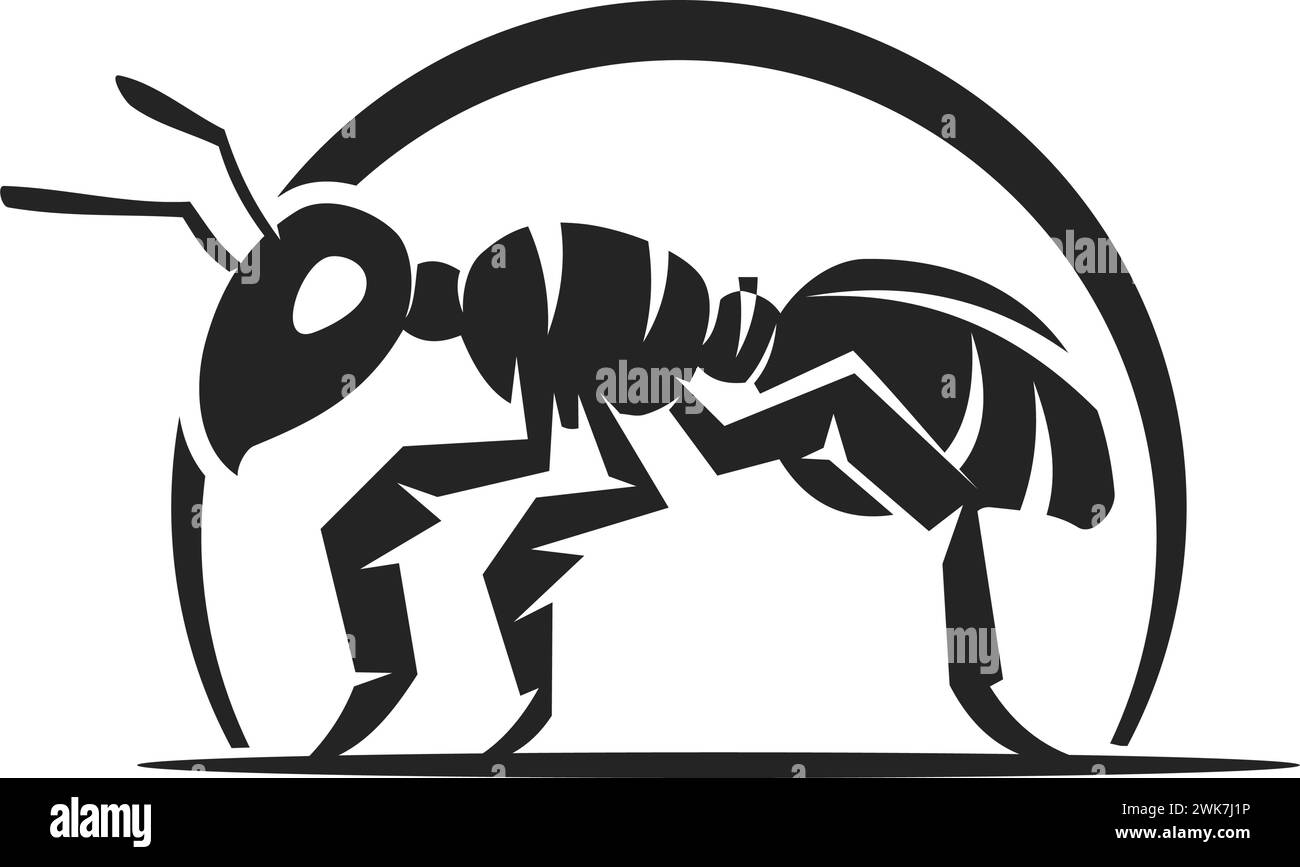 Ant Logo template Isolated. Brand Identity. Icon Abstract Vector ...