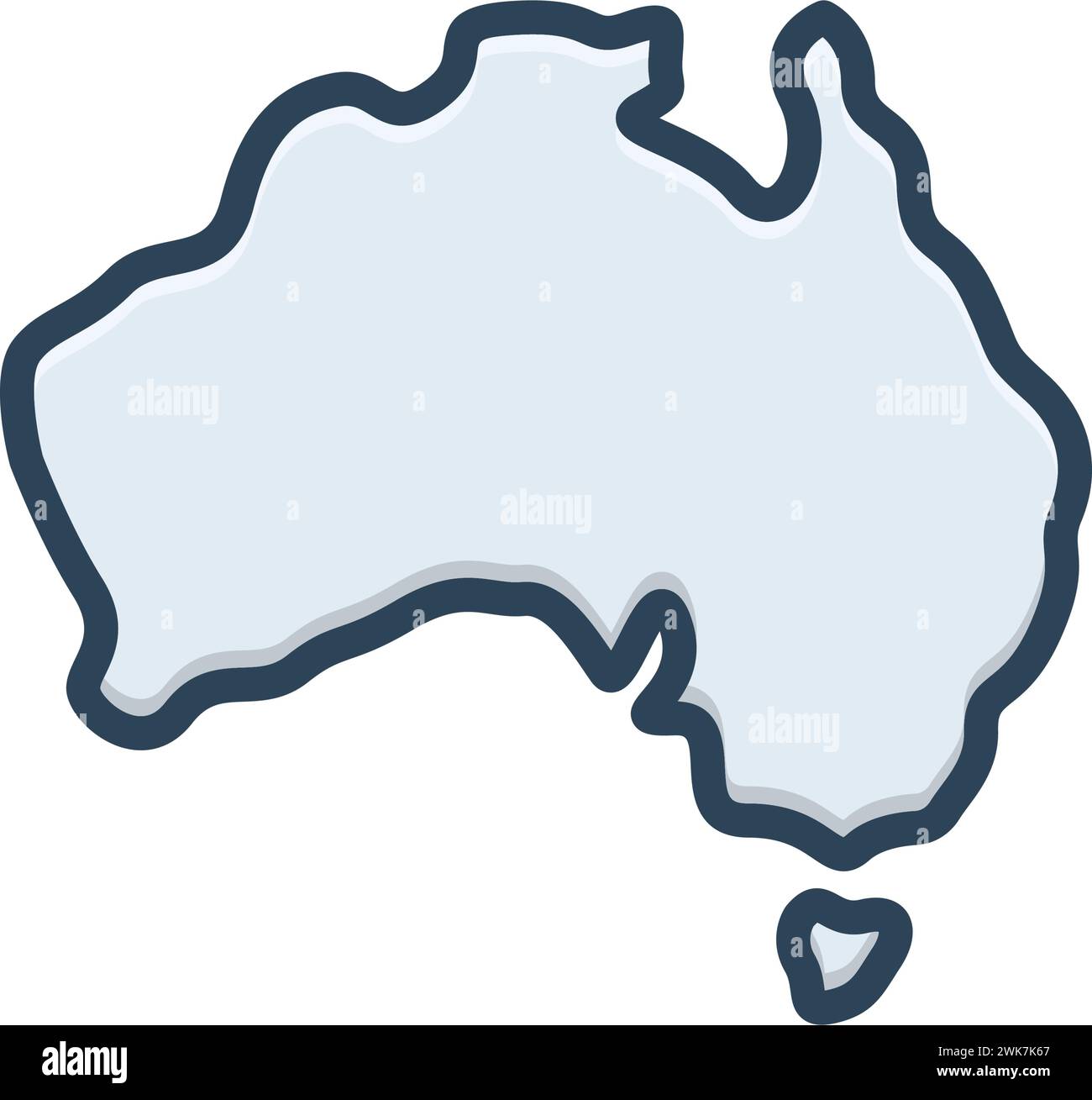 Icon for australia,map Stock Vector Image & Art - Alamy