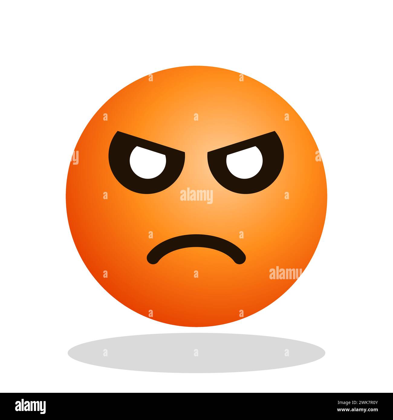 Art illustration Design Emoji red face expression symbol emoticon of ...