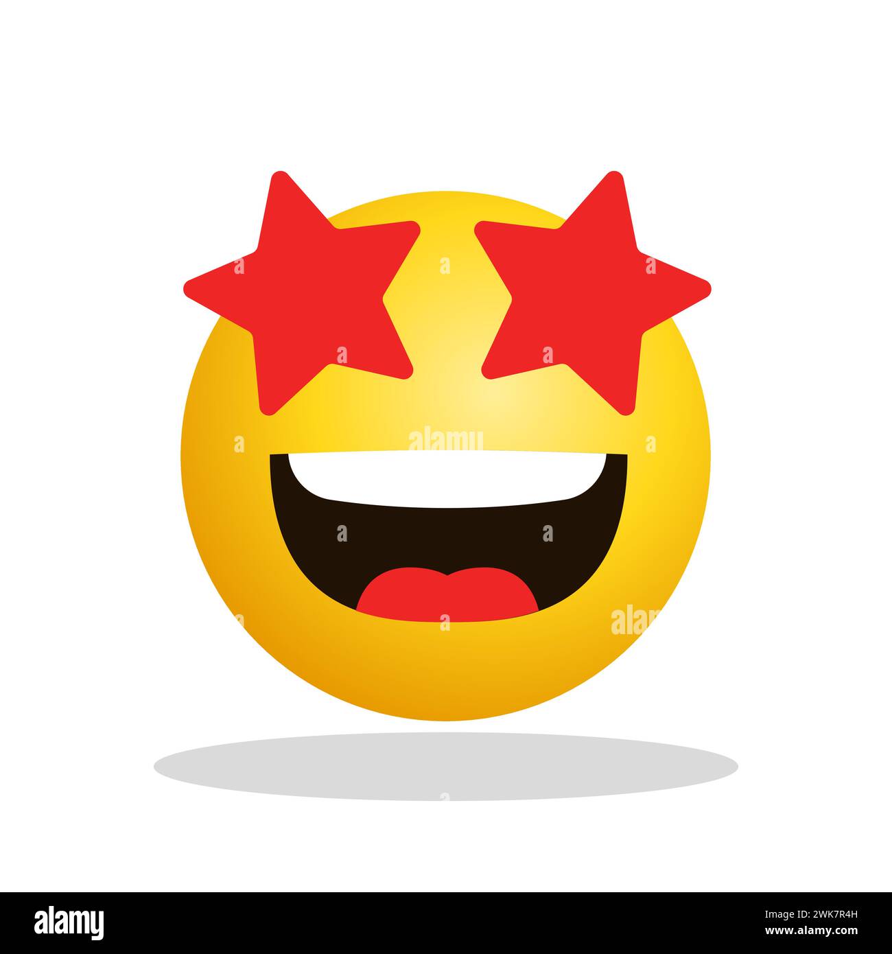 Art illustration Design Emoji face expression symbol emoticon of love ...